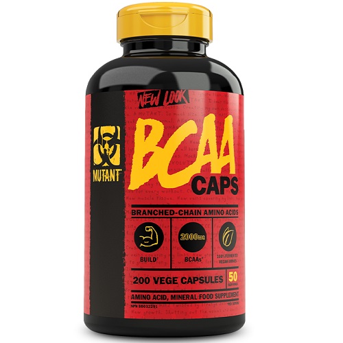 Mutant BCAA Caps, 200 Capsules
